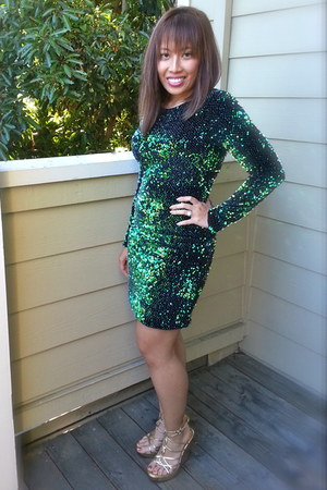 infinity dress chiffon overlay