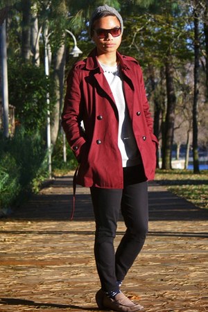 topman red coat