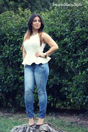 peplum tops target