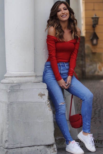 An American Girl in Trier, Germany