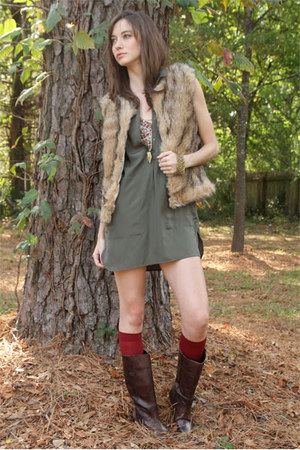 boots tunic riding dress olive leather forest chictopia crimson dakota mia bb frolic dresses outfit