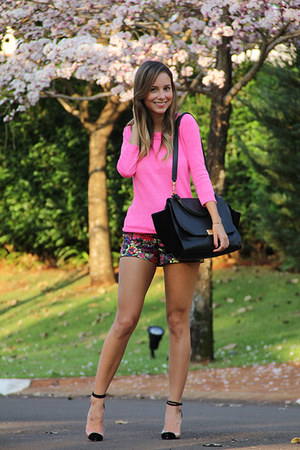 j crew hot pink sweater