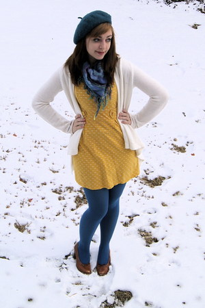 macys mustard dress