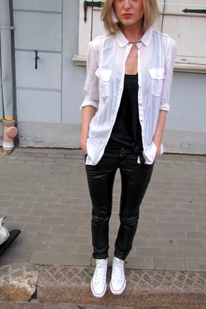 converse with dress pants