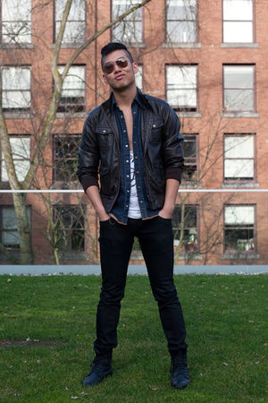 Blue Nudie Jeans Shirts 