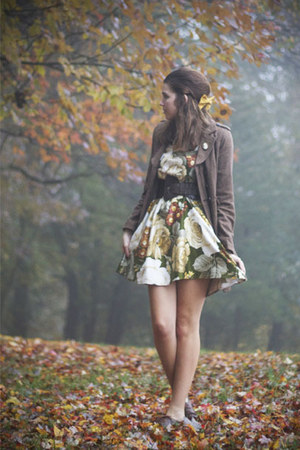 fog autumn dark lilly jennifer forever brown dress chictopia dreams coat dresses coats