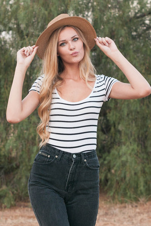 bodysuit top with jeans