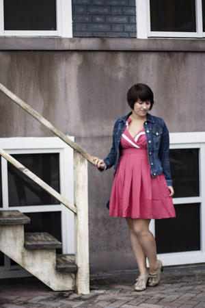 modcloth denim dress