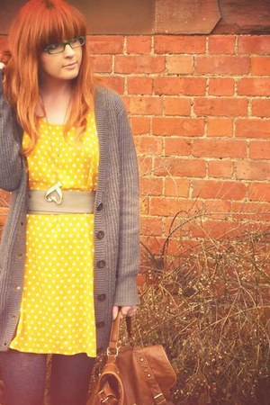 matalan mustard cardigan