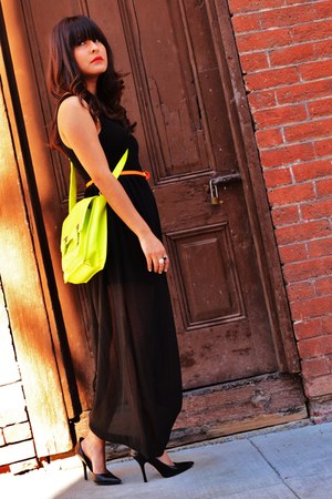 sheer forever lime body dress neon skirt target cross chictopia hints blocking mixing meets prints purse