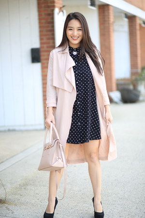 all saints polka dot dress