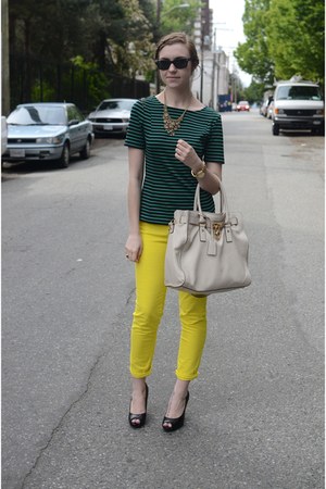 gap yellow pants