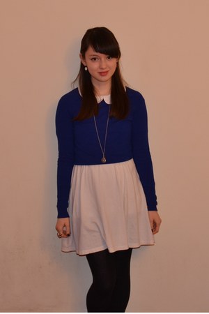 white jumper dress zara