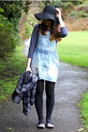 black dungarees primark