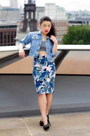 acne studios crop top