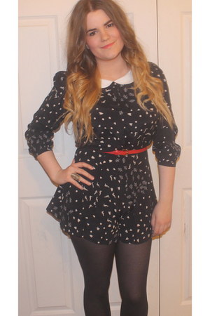 primark polka dot playsuit
